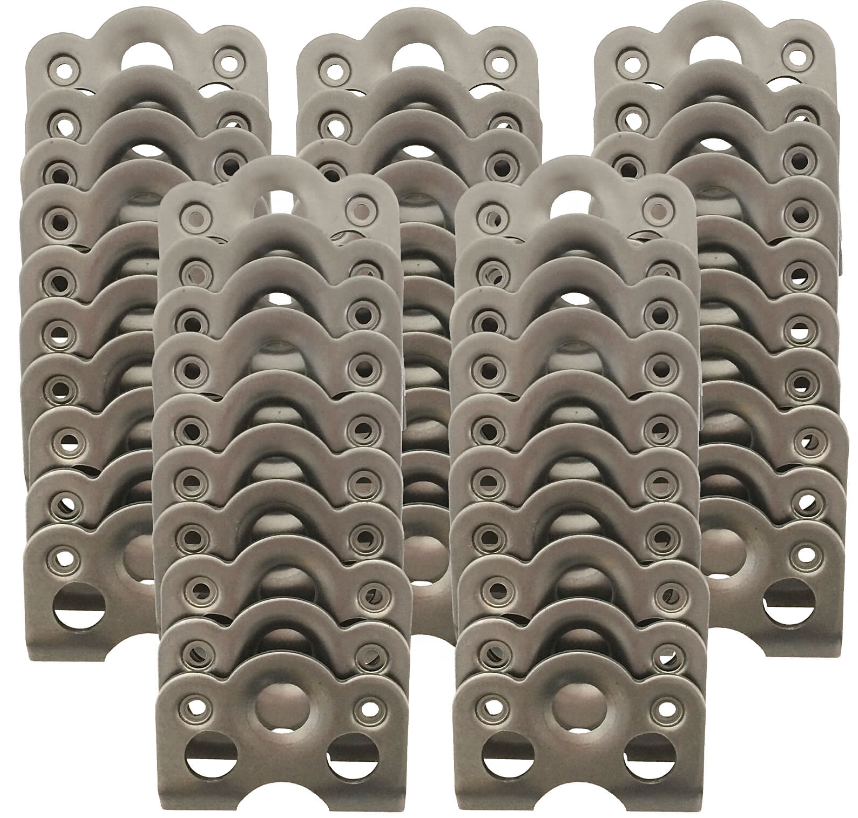 STEEL LIGHTWEIGHT 1-3/8'' DZUS PLATE